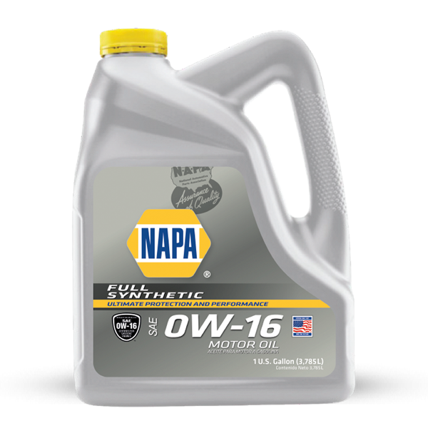 ACEITE NAPA MOTOR GASOLINA RENDIMIENTO PREMIUM 0W-16 SP SINTÉTICO 1G