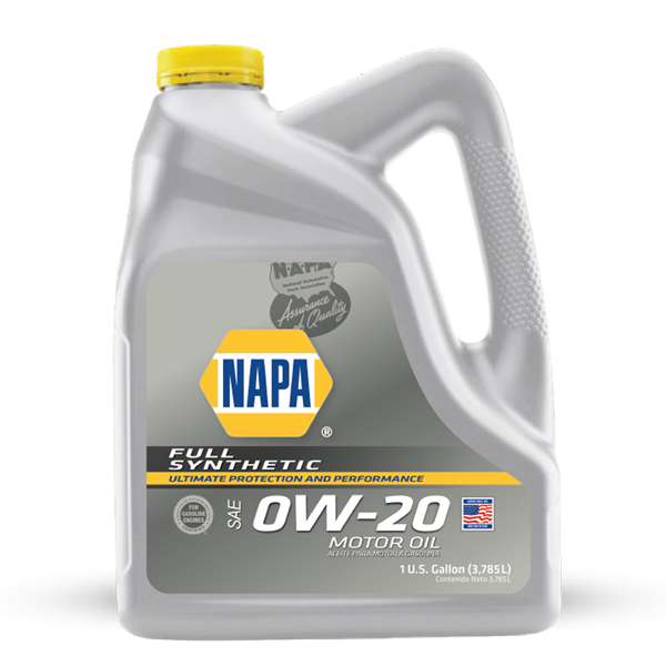 ACEITE NAPA MOTOR GASOLINA RENDIMIENTO PREMIUM 0W-20 SP SINTÉTICO 1G