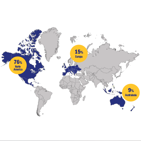 Mapa Huella Global NAPA