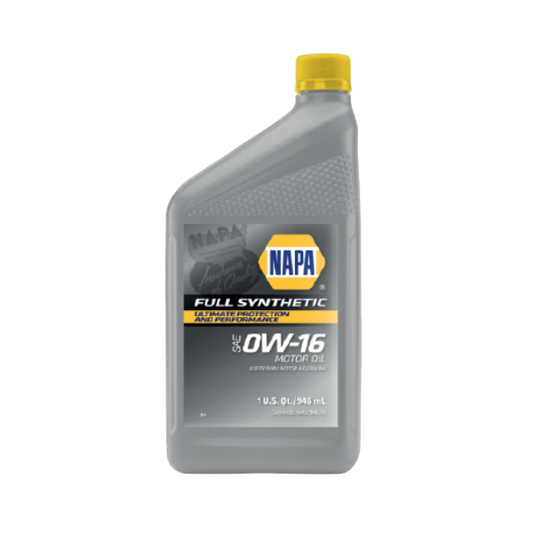 PREMIUM PERFORMANCE FULL SYNTHETIC MOTOR OIL 0W-16 1/4