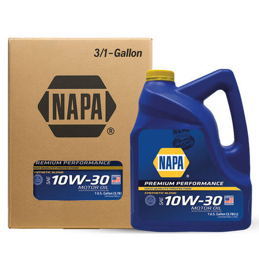 ACEITE NAPA MOTOR GASOLINA RENDIMIENTO PREMIUM 10W-30 SP SEMISINTÉTICO CJ 3GL