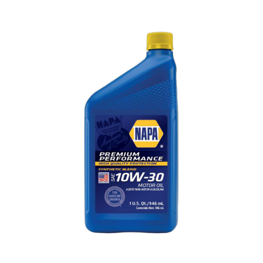 PREMIUM PERFORMANCE SYNTHETIC BLEND MOTOR OIL 10W-30 1/4
