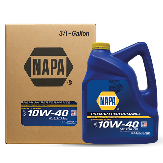 ACEITE NAPA MOTOR GASOLINA RENDIMIENTO PREMIUM 10W-40 SP SEMISINTÉTICO CJ 3GL