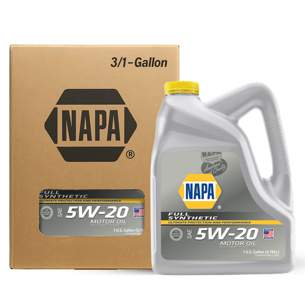 ACEITE NAPA MOTOR GASOLINA RENDIMIENTO PREMIUM 5W-20 SP SINTÉTICO CJ 3GL