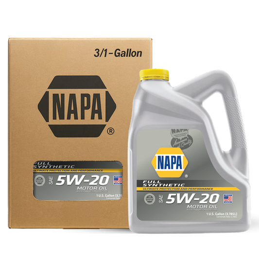 ACEITE NAPA MOTOR GASOLINA RENDIMIENTO PREMIUM 5W-20 SP SINTÉTICO CJ 3GL
