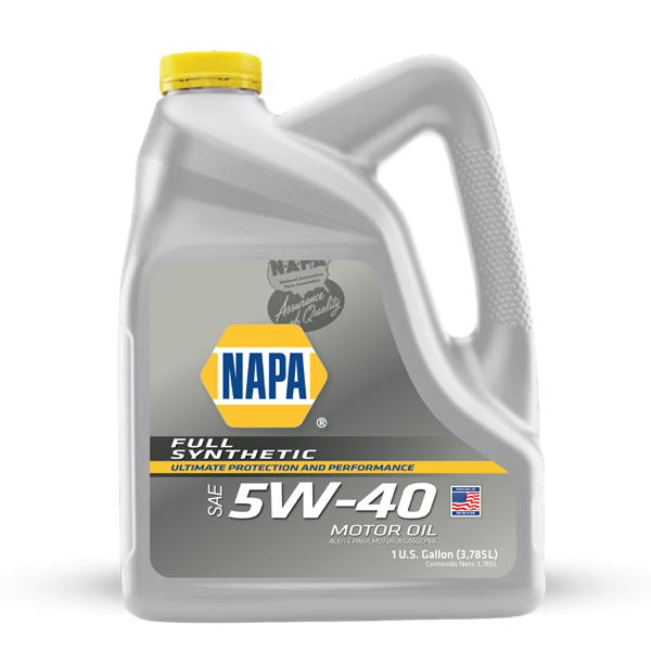 ACEITE NAPA MOTOR GASOLINA RENDIMIENTO PREMIUM 5W-40 SP SINTÉTICO 1G