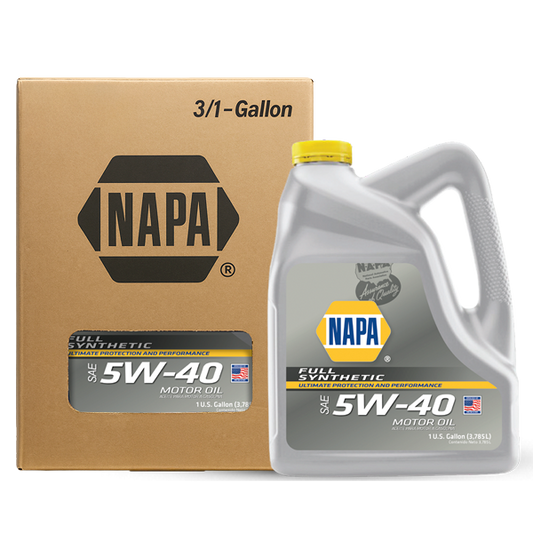 ACEITE NAPA MOTOR GASOLINA RENDIMIENTO PREMIUM 5W-40 SP SINTÉTICO CJ 3GL