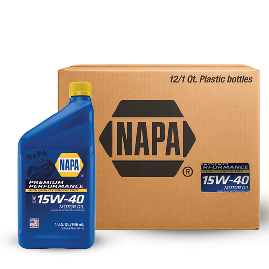 ACEITE NAPA MOTOR DIESEL FLOTA UNIVERSAL 15W-40 CI-4 MINERAL CJ 12 QT