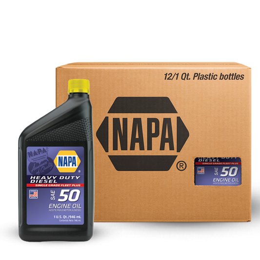 ACEITE NAPA MOTOR DIESEL FLOTA SERVICIO PESADO 50 CH-4 MINERAL CJ 12 QT