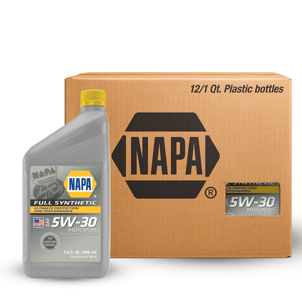 ACEITE NAPA MOTOR GASOLINA RENDIMIENTO PREMIUM 5W-30 SP SINTÉTICO CJ 12 QT