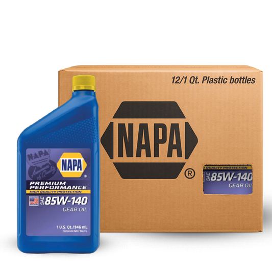 ACEITE NAPA TRANSMISIÓN Y DIF MANUALES 85W-140 GL-5 MINERAL CJ 12 QT