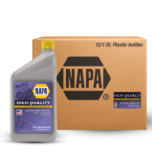 ACEITE NAPA MOTOR MOTOS 2T ALTA CALIDAD TC JASO FC MINERAL CJ 12 QT