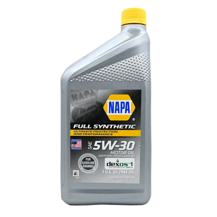 NAPA PREMIUM PERFORMANCE FULL SYNTHETIC MOTOR OIL 5W30 12X1QT