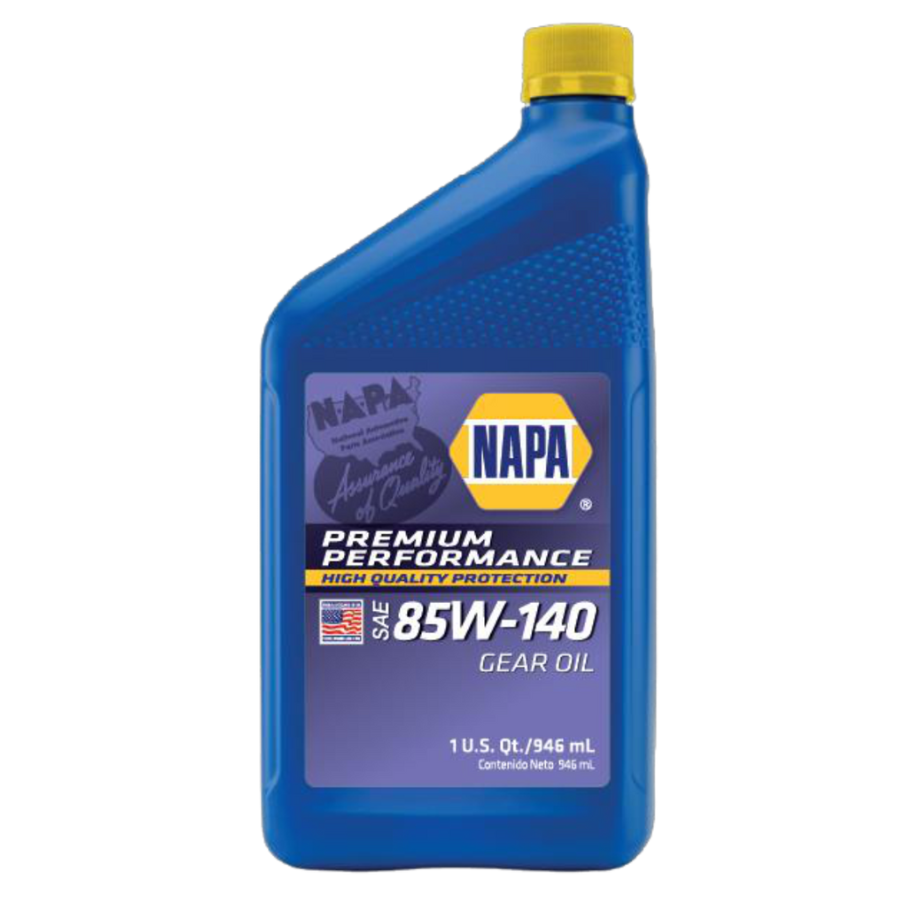 NAPA PREMIUM PERFORMANCE GEAR OIL GL-5 85w140 12X1QT