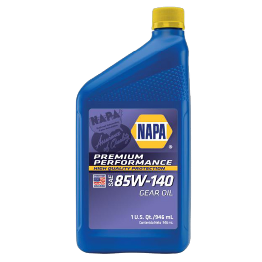 NAPA PREMIUM PERFORMANCE GEAR OIL GL-5 85w140 12X1QT